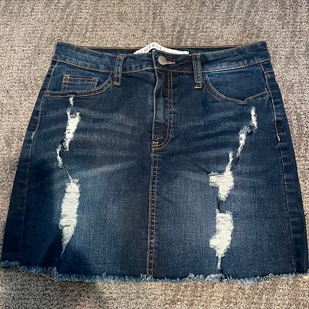 Jean skirt